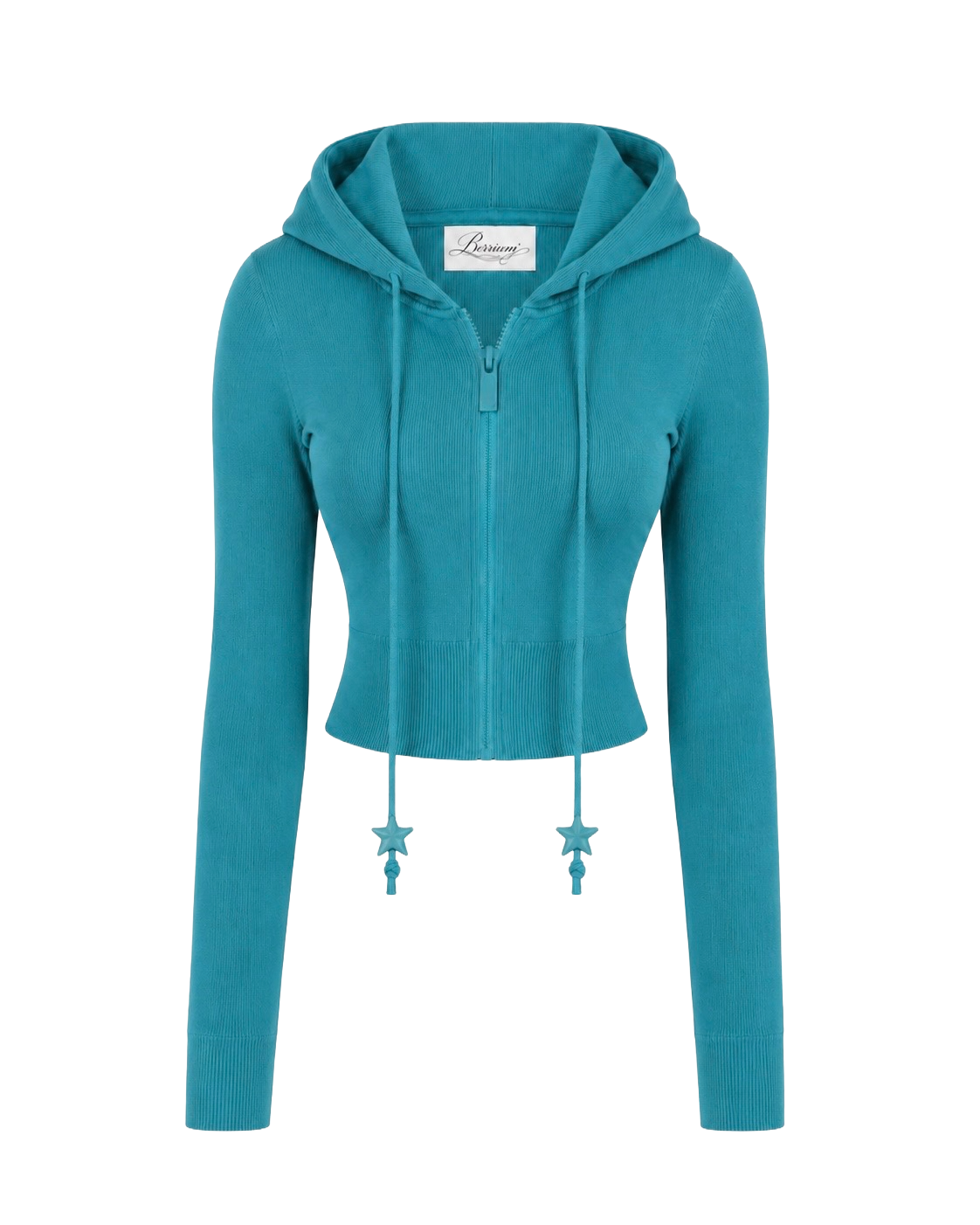 Star Tealish Smooth Knit Jacket