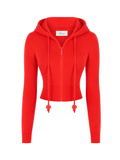 Coral Shell Smooth Knit Jacket